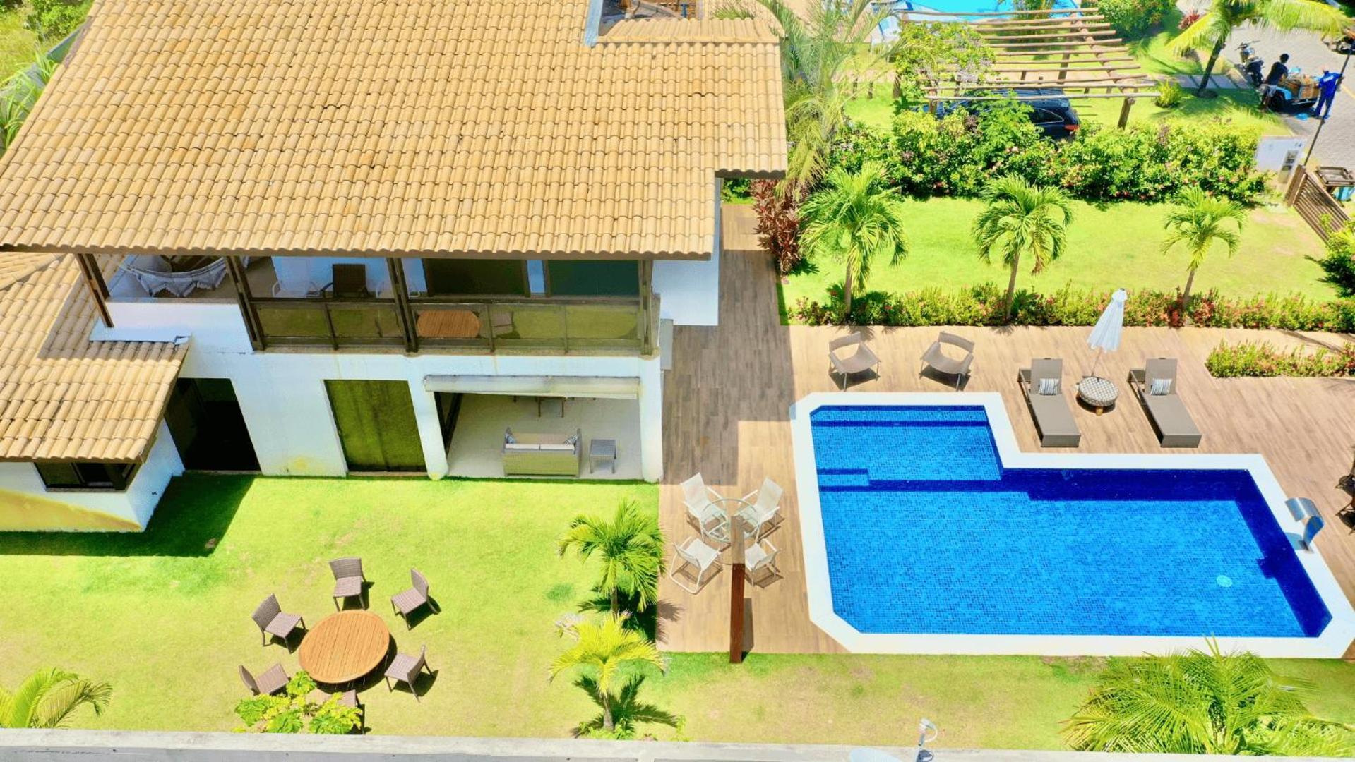 Casa Cerqueira 4 Suites Guarajuba Cond. Frente Mar Camassari Стая снимка