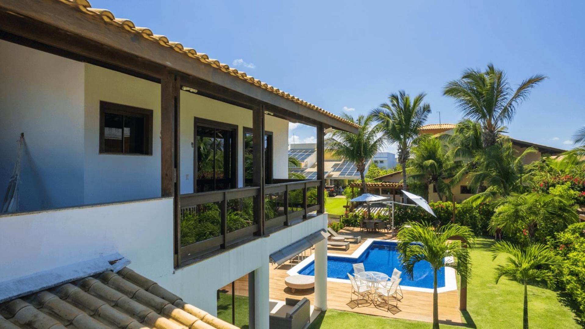 Casa Cerqueira 4 Suites Guarajuba Cond. Frente Mar Camassari Стая снимка