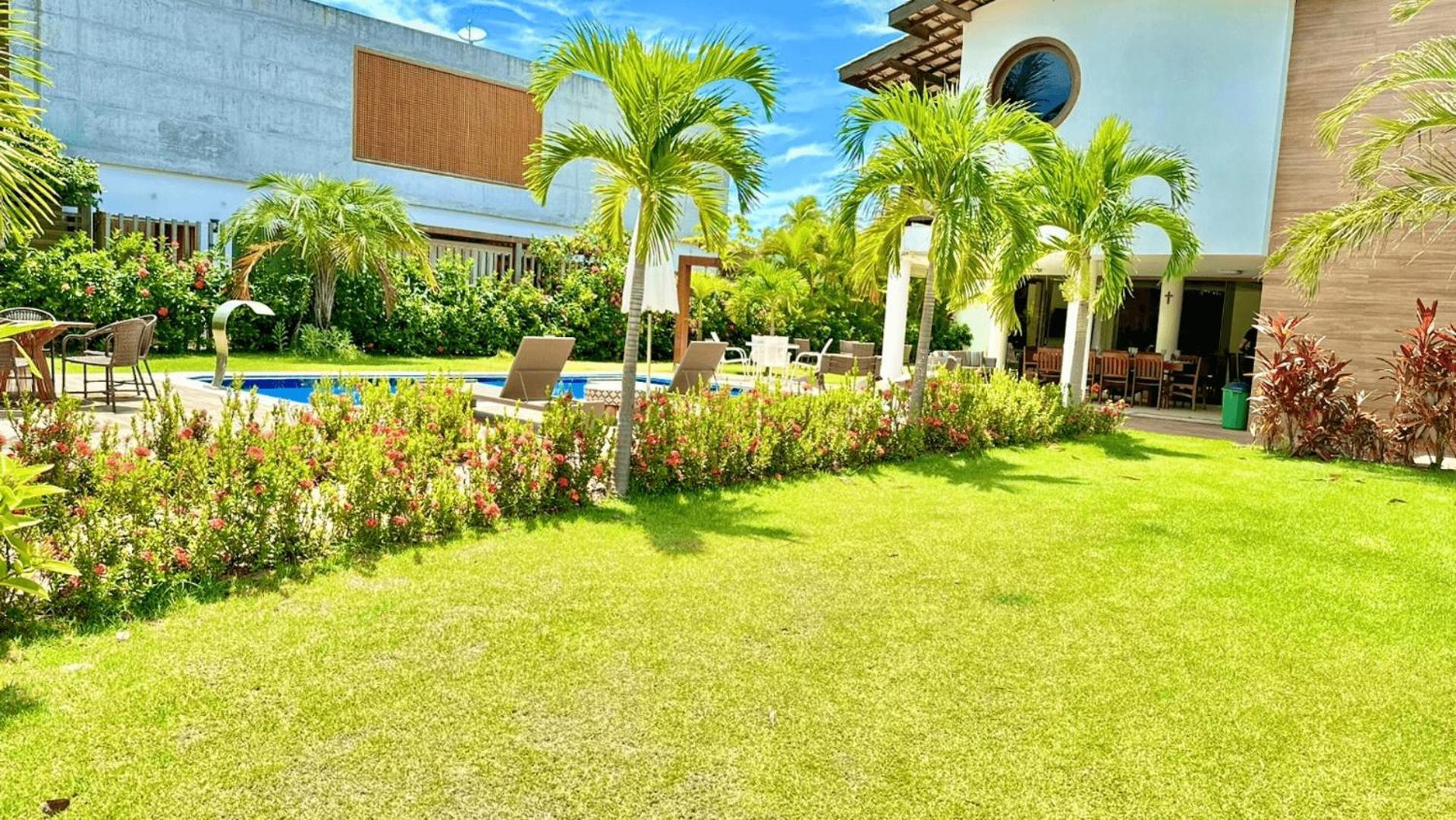 Casa Cerqueira 4 Suites Guarajuba Cond. Frente Mar Camassari Стая снимка