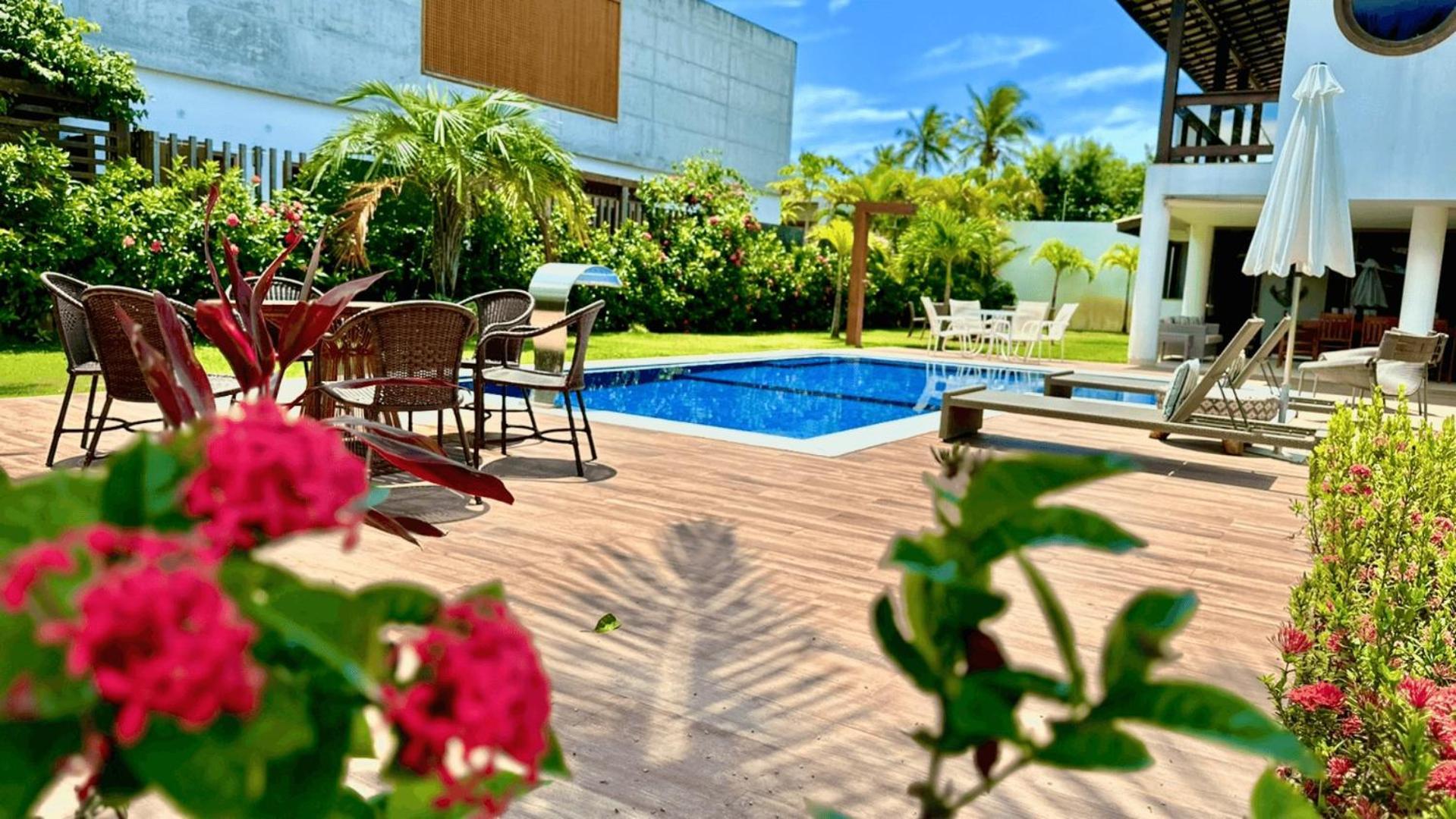 Casa Cerqueira 4 Suites Guarajuba Cond. Frente Mar Camassari Стая снимка