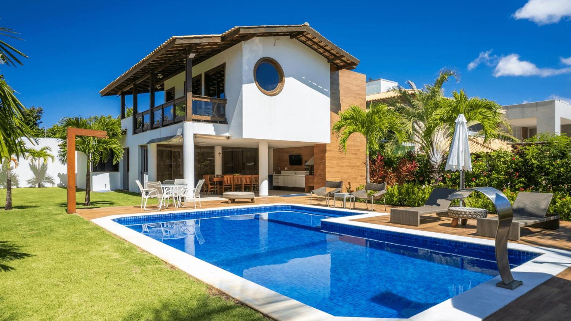 Casa Cerqueira 4 Suites Guarajuba Cond. Frente Mar Camassari Стая снимка